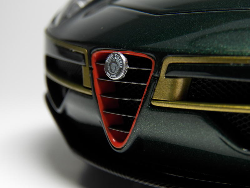 Illustration for article titled AP's 1:18 Grail Car: Touring Superleggera 2014 Alfa Romero Disco Volante by Tecnomodel